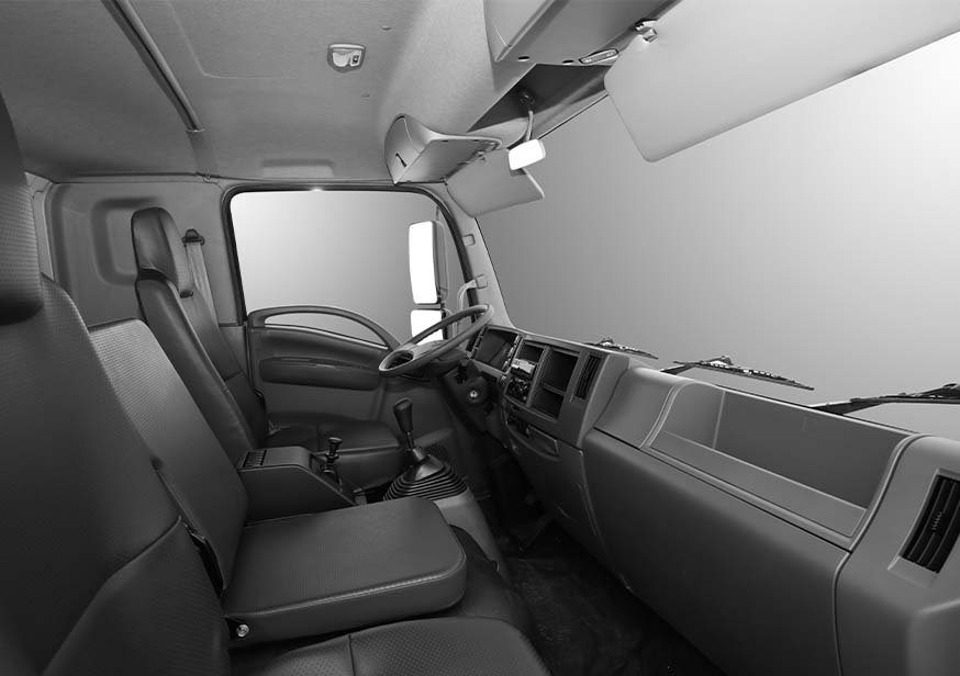 Spacious and convenient interior