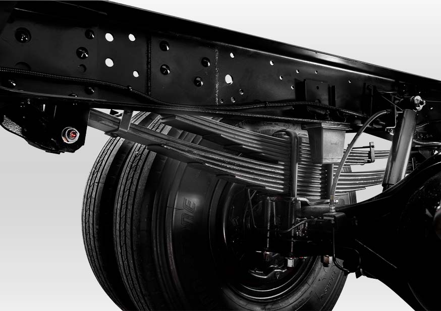 Leafspring suspension