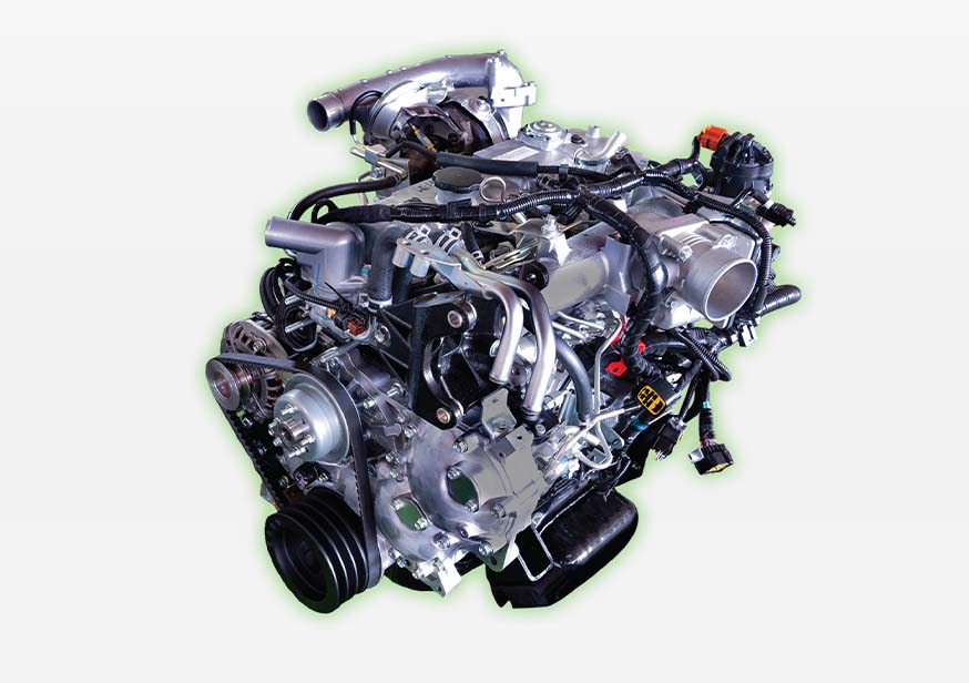 Powerful & durable Euro 5 engine